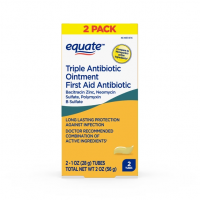 Ungüento Antibiótico Triple para Cortes, Raspones y Quemaduras - 2 Tubos de 28 g