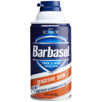 Espuma de Afeitar Barbasol para Piel Sensible - 10 oz