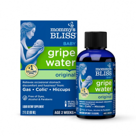 Agua para Cólicos y Gases del Bebé con Jengibre y Hinojo Orgánicos - 2 fl oz (59 ml)