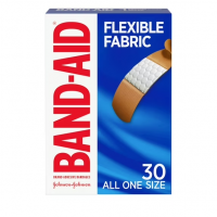 Curitas Flexibles de Tela para Cortes y Raspones - 30 Unidades