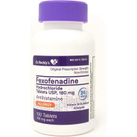 Fexofenadina, 100 tabletas (180 mg)