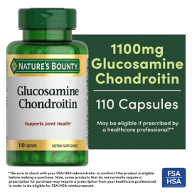 Glucosamina con Condroitina para la Salud de las Articulaciones - 110 Cápsulas