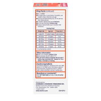 Ibuprofeno Infantil 100 mg/5 ml Suspensión Oral Sabor Frutos del Bosque - 4 fl oz (118 ml)