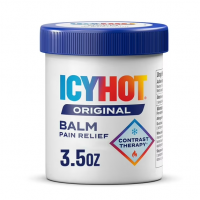 Icy Hot Bálsamo Original para Alivio del Dolor, 7.6% Mentol y 29% Salicilato de Metilo, Frasco de 3.5 oz (99 g)
