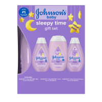 Kit de Baño y Rutina Nocturna para Bebé con Champú, Baño Líquido y Loción - 3 Piezas