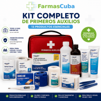 Kit Completo de Primeros Auxilios para el Hogar
