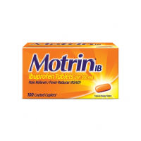 Motrin IB Alivio del Dolor y Fiebre, 200 mg, 100 Capletas Recubiertas