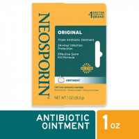 Pomada Antibiótica y Analgésica Neosporin Original First Aid Antibiotic Bacitracin Ointment, 1 oz
