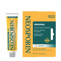 Pomada Antibiótica y Analgésica Neosporin Original First Aid Antibiotic Bacitracin Ointment, 1 oz