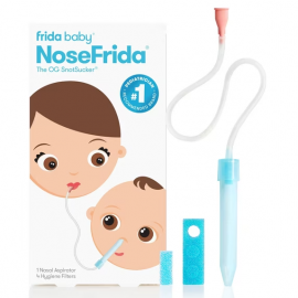 Aspirador Nasal Manual para Bebés con Filtros Higiénicos