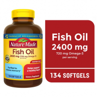 Omega-3 Aceite de Pescado 2400 mg - 134 Cápsulas Blandas