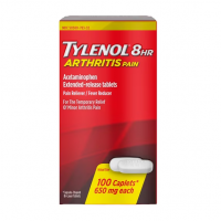 Tylenol Arthritis Alivio del Dolor para Artritis, 650 mg, 100 Capletas de Liberación Prolongada