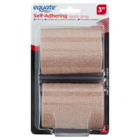 Venda Elástica Autoadherente para Compresión y Soporte 7.6 cm x 4.5 m - 2 Rollos