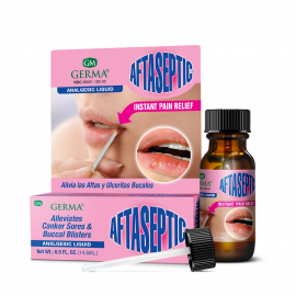 Germa Aftaseptic Liquid / Afta Bocales - 0.5oz