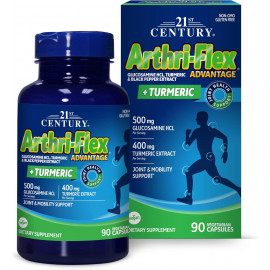 Arthri-Flex Advantage Plus Cápsulas vegetarianas de cúrcuma, 90 unidades