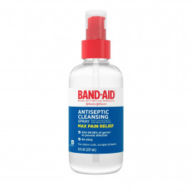 Antiséptico Spray de limpieza y alivio del dolor, Pramoxina HCl, 8 fl. Oz