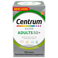 Centrum Silver Tabletas de multivitaminas para Adultos 50+ Centrum Silver Multivitamin Tablets for Adults 50+ (125unidades)