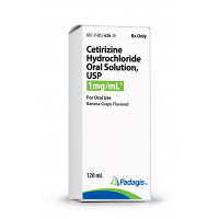 Jarabe de Clorhidrato de Cetirizina, 1 mg/mL