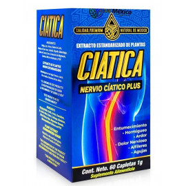 CIATICA, Extracto Estandarizado de Plantas. Nervio Ciático Plus (60 cápsulas)