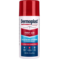 Dermoplast Spray de primeros auxilios, analgésico y antiséptico para cortes menores, rasguños y quemaduras