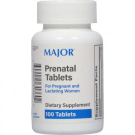 Prenatal Major, 100 tabletas