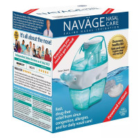 Sistema de lavado nasal con 20 cápsulas de sal incluidas. NAVAGE NASAL CARE Nose Cleanser and SaltPods