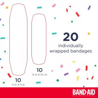 Vendas Adhesivas (curitas) Band-Aid Bandages for Kids, Nickelodeon Paw Patrol, Assorted, 20 Unidades