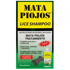 Mata Piojos Tratamiento, Lice Shampoo