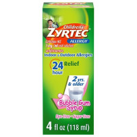 Zyrtec 24 Horas para niños con Cetirizina